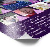 BABYS 1 JAAR FOTO COLLAGE 8x12 $5 of minder! Foto Afdruk (Hoek)