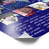 BABYS 1 JAAR FOTO COLLAGE 8x12 $5 of minder! Foto Afdruk (Hoek)