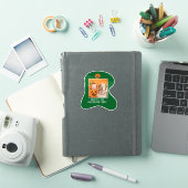 Baby's 1e Halloween Gepersonaliseerde Foto Naam Ja Sticker (iPad Cover)