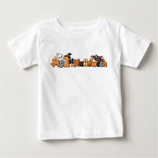 Baby's 1e Halloween Schattige Babyjongen Geest Vle