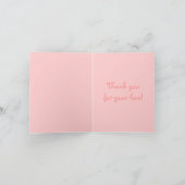 Babys 1e Kerstmis nieuwe Baby Foto Feestdagen Kaart (Binnen)