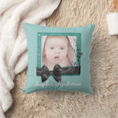 Babys 1e Kerstmis nieuwe Baby Foto Kussen (Deken)