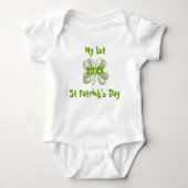 Baby's 1e St Patrick's Day Onsie Romper (Voorkant)