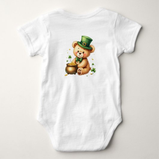 Baby's 1e St. Patrick's Day, Pot o’ Giggles Romper (Achterkant)