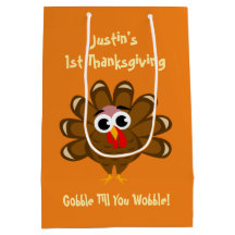 Baby's 1e Thanksgiving Dag op maat