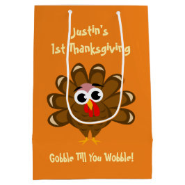 Baby's 1e Thanksgiving Dag op maat Medium Cadeauzakje