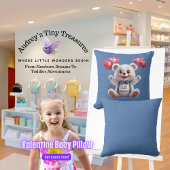 Baby's 1e Valentijnsdag Sierkussen