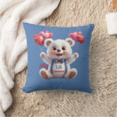 Baby's 1e Valentijnsdag Sierkussen (Deken)