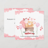 Baby's 1e Valentijnskaart Feestdagenkaart (Voorkant / Achterkant)