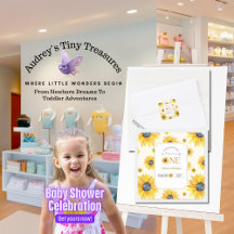 Baby's 1e verjaardag - Onze kleine zonnebloem