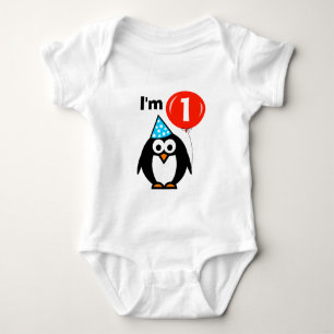 Baby's 1e verjaardagsfeest shirt voor een jaar oud