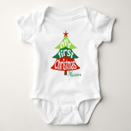 Baby's 1st Christmas Bodysuit Kerstboom