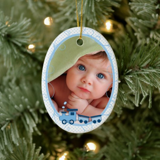 Baby's 1st Christmas Choo Choo Train Ornamenten (Boom)