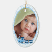 Baby's 1st Christmas Choo Choo Train Ornamenten (Links)