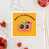 Babys 1st Halloween Little Pumpkin Servet (Insitu)