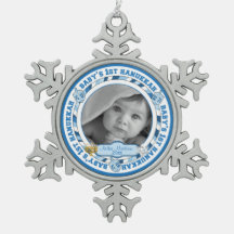 Baby's 1st Hanukkah Foto naam Dreidels