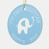 Baby's 1st Kerstboom ornament cadeau 20XX (Links)