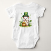 Baby's 1st St. Patrick's Day, Hedge of Gold Romper (Achterkant)