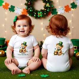 Baby's 1st St. Patrick's Day, Pot o’ Giggles Romper