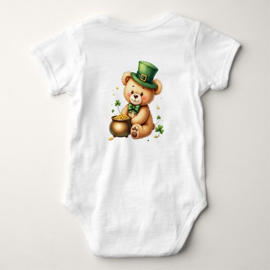 Baby's 1st St. Patrick's Day, Pot o’ Giggles Romper (Achterkant)