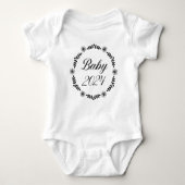 Baby's 2024 | Zwangerschap aankondigen | baby 2024 Romper (Voorkant)