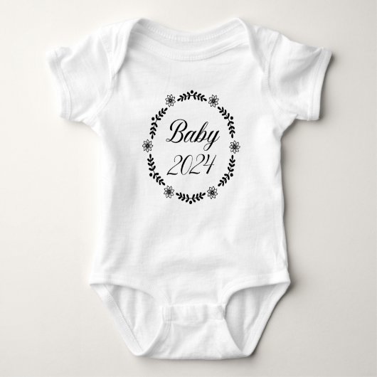 Baby's 2024 | Zwangerschap aankondigen | baby 2024 Romper (Voorkant)