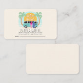 Baby's aan boord van Van Twins Luierraffel Visitekaartje (Voorkant / Achterkant)