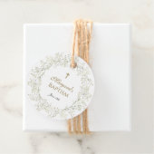 Baby's adem doop communie cadeau labels (In situ)