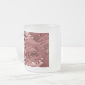 Baby's adem & Roos - Cherry Matglas Koffiemok (Voorkant links)