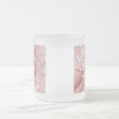 Baby's adem & Roos - Roze Matglas Koffiemok (Center)