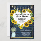 Babys Adem Rustige Nawyblauwe Lichten Bruiloft Fee Kaart (Voorkant)