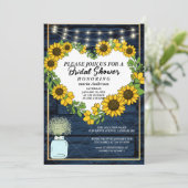 Babys Adem Rustige Nawyblauwe Lichten Bruiloft Fee Kaart (Staand voorkant)