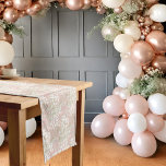 Baby's Ademparels & Prosecco Blush Vrijgezellenfee Medium Tafelloper<br><div class="desc">Deze prachtige baby’s breath and blush table runner is het perfecte tafelaccessoire voor uw Pearls & Prosecco thema, tuinfeest of theefeest vrijgezellenfeest. Kleed je desserttafel aan, of voeg er een toe aan elke tabelinstelling. Bekijk zeker de rest van EmmyINK's Pearls & Prosecco collectie voor het perfect coördineren van baby's adem...</div>