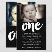 Baby's Baby 1e verjaardag Foto (Voorkant / Achterkant)