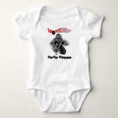 Baby's "BABY BULLY" Romper (Voorkant)