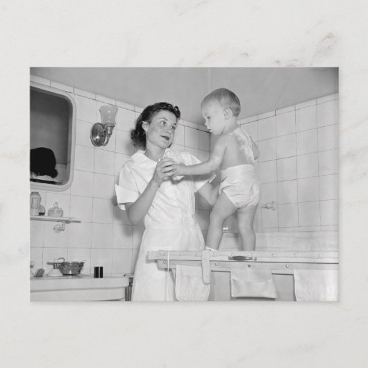 Baby's Bad, 1937 Briefkaart (Voorkant)