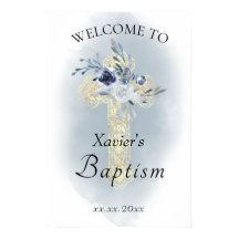 Baby's Baptism Heilig Kruis welkom bord