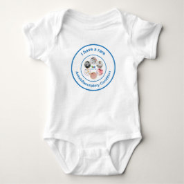 Baby's Best 'I have a rare...' met symptomen afbee Romper