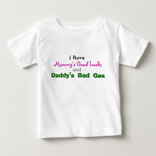 Baby's beste en slechtste kwaliteit T-shirt (Voorkant)