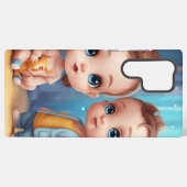 baby's Bliss: Mobiele terug Hoesjes Samsung Galaxy Hoesje (Achterkant horizontaal)