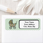 Baby's Blocks Kinderwagen Retouradres Label (Insitu)