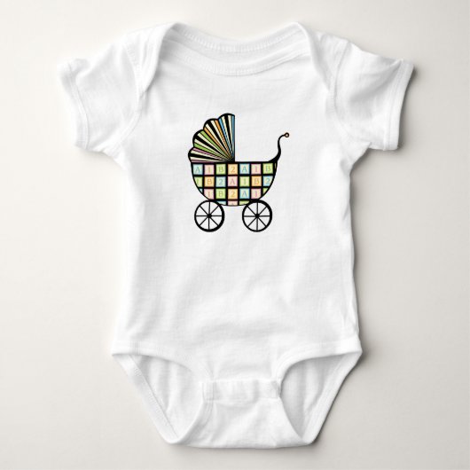 Baby's Blocks Stroller Baby Bodysuit (Voorkant)