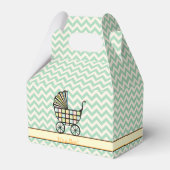 Baby's Blocks Wandelwagen Baby shower Favor Box Bedankdoosjes (Voorkant Zijde)