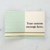 Baby's Blocks Wandelwagen Wenskaart Kaart (Binnen)