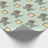 Baby's Blocks Wrapper Papier (Hoek)