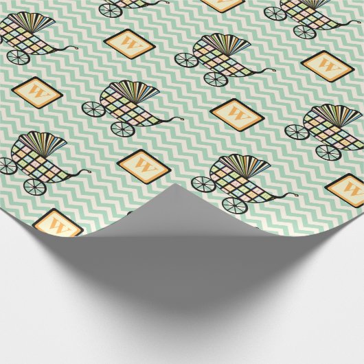 Baby's Blocks Wrapper Papier (Hoek)