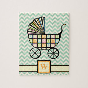 Baby's Blokken Stroller Puzzle Legpuzzel