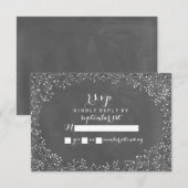 Baby's borstkrijt geïnspireerd door RSVP (Voorkant / Achterkant)