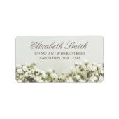  Baby's Breath Adresetiketten Etiket (Voorkant)