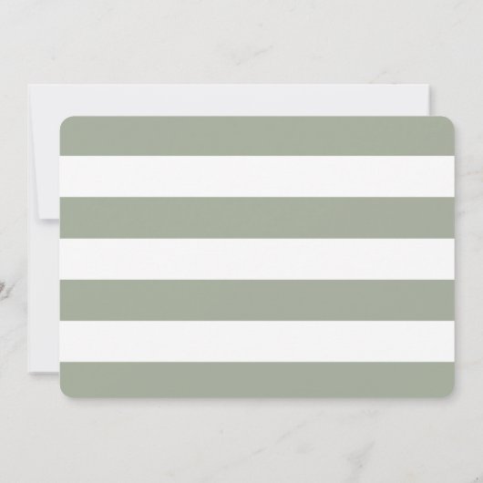 Baby's Breath Bat Mitzvah Kaart (Achterkant)